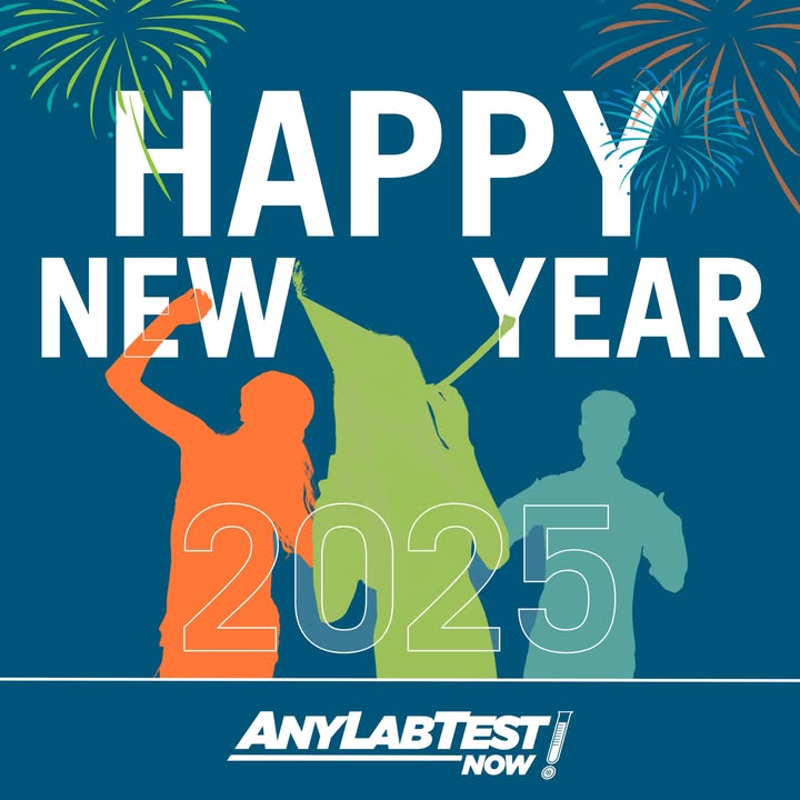Happy New Year from Any Lab Test Now! We wish everybody a healthy and thriving #2025! #mckinneytx #mckinneytexas #mckinney #mckinneyliving #texas